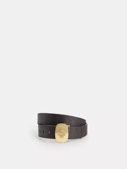 Signature Buckle Cut To Size Reversible Eliza Belt, 18 Mm I COACH