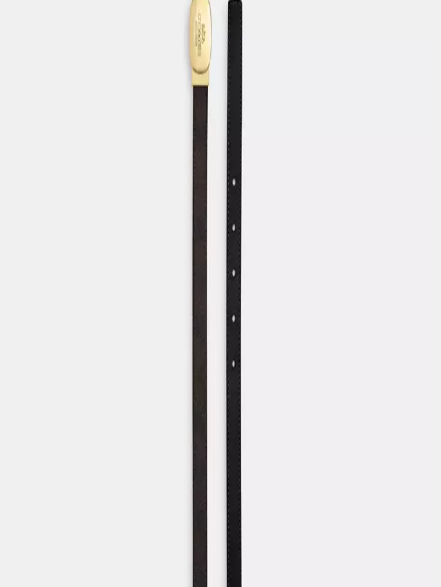 Signature Buckle Cut To Size Reversible Eliza Belt, 18 Mm I COACH