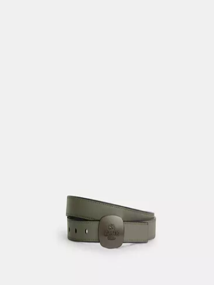 Signature Buckle Cut To Size Reversible Eliza Belt, 18 Mm I COACH