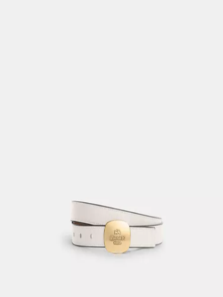 Signature Buckle Cut To Size Reversible Eliza Belt, 18 Mm I COACH