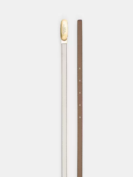 Signature Buckle Cut To Size Reversible Eliza Belt, 18 Mm I COACH