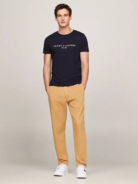 Embroidered Tommy Logo T-shirt I TOMMY HILFIGER