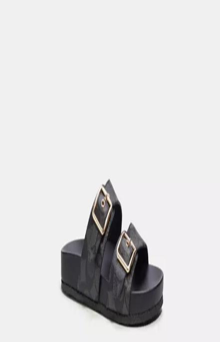Allanah Sandal in Signature Canvas I COACH