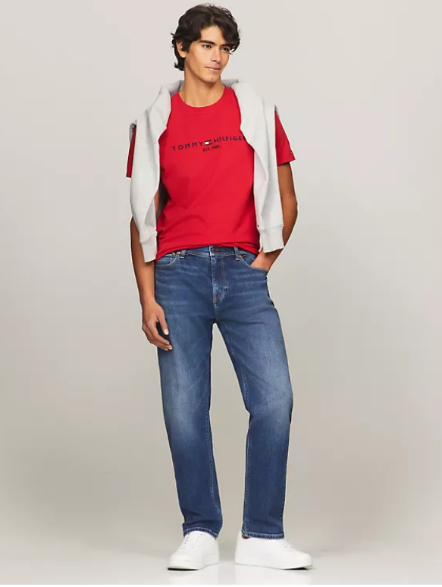 Embroidered Tommy Logo T-shirt I TOMMY HILFIGER