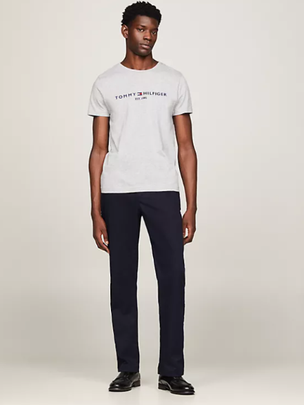 Embroidered Tommy Logo T-shirt I TOMMY HILFIGER