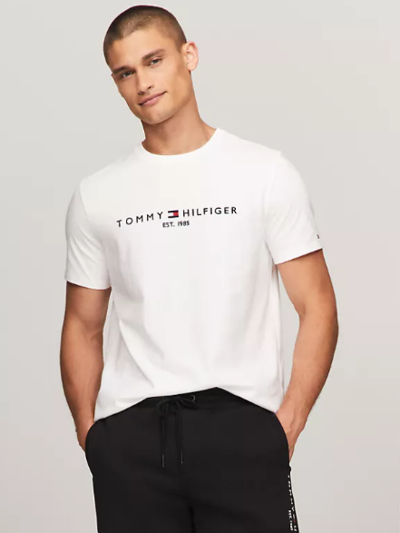 Embroidered Tommy Logo T-shirt I TOMMY HILFIGER