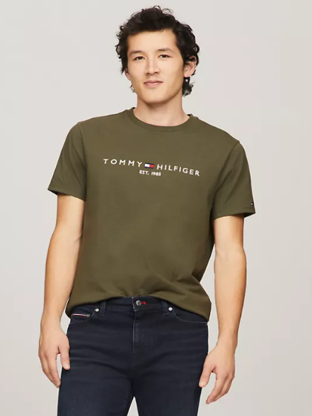 Embroidered Tommy Logo T-shirt I TOMMY HILFIGER