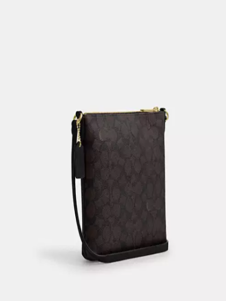Mini Rowan File Bag In Signature Canvas I COACH