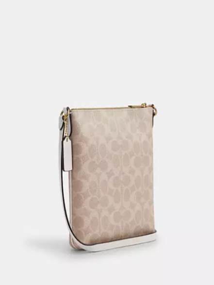 Mini Rowan File Bag In Signature Canvas I COACH