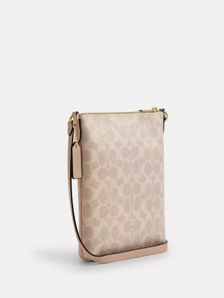Mini Rowan File Bag In Signature Canvas I COACH