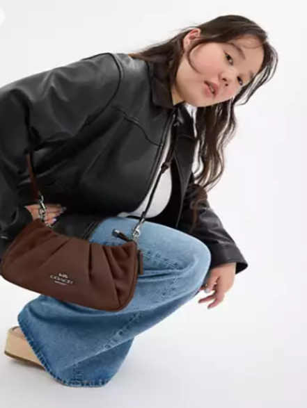 Teri Shoulder Bag With Ruching I COACH