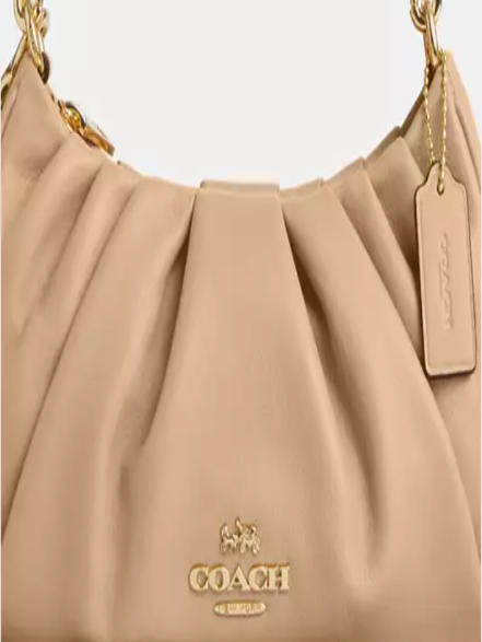 Teri Shoulder Bag With Ruching I COACH