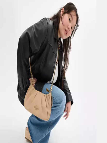 Teri Shoulder Bag With Ruching I COACH