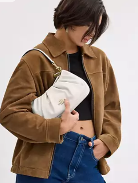Teri Shoulder Bag With Ruching I COACH