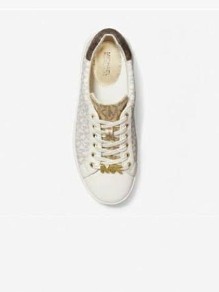 Poppy Color-Block Logo Sneaker