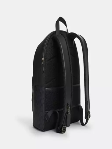 West Backpack In Signature Canvas I COACH