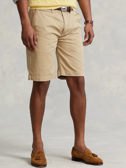 10-Inch Relaxed Fit Chino Short     I       Polo Ralph Lauren