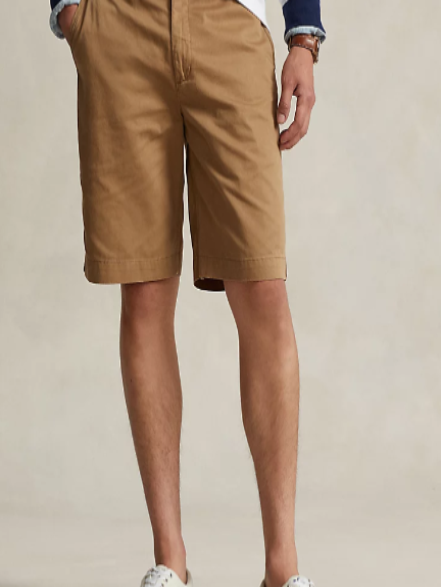 10-Inch Relaxed Fit Chino Short     I       Polo Ralph Lauren