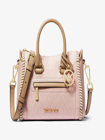 MK Carine Extra-Small Signature Logo Satchel