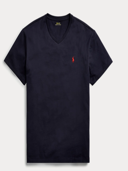 Classic Fit Jersey V-Neck T-Shirt / Polo Ralph Lauren