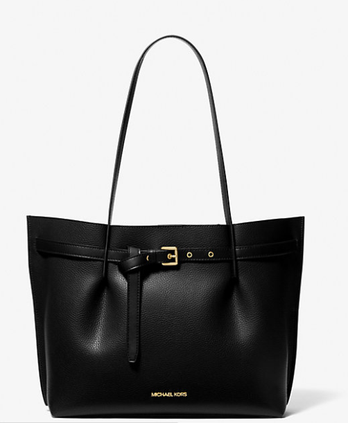 MK Emilia Large Pebbled Leather Tote Bag