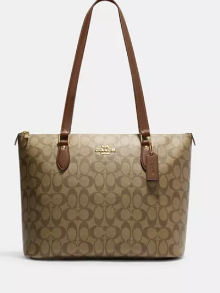Gallery Tote Bag In Signature Canvas