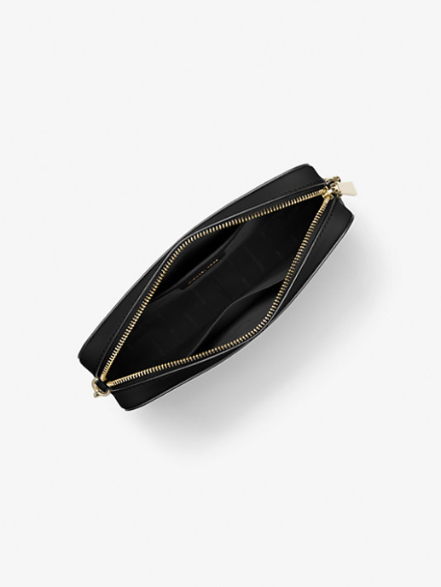 MK Jet Set Large Saffiano Leather Cross Body Bag