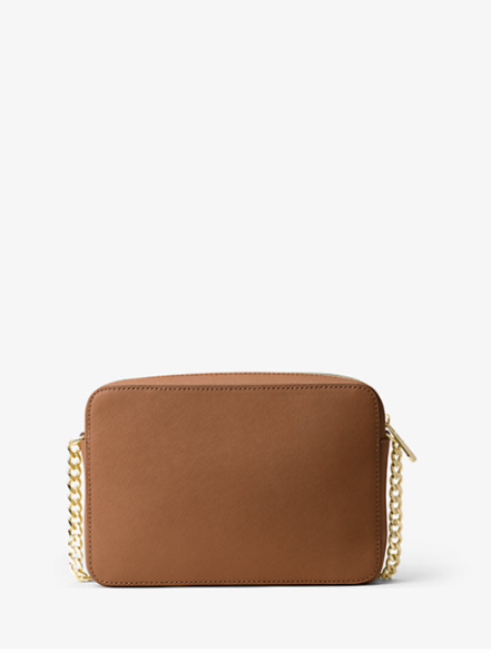 MK Jet Set Large Saffiano Leather Cross Body Bag