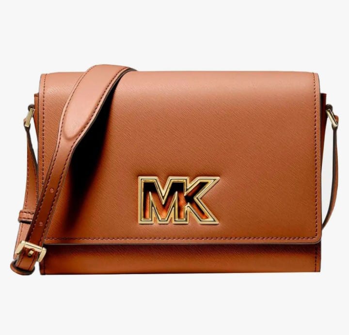 MK Mini Medium Logo Messenger Bag