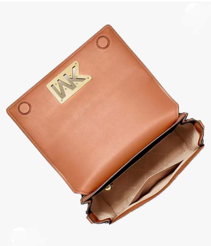 MK Mini Medium Logo Messenger Bag