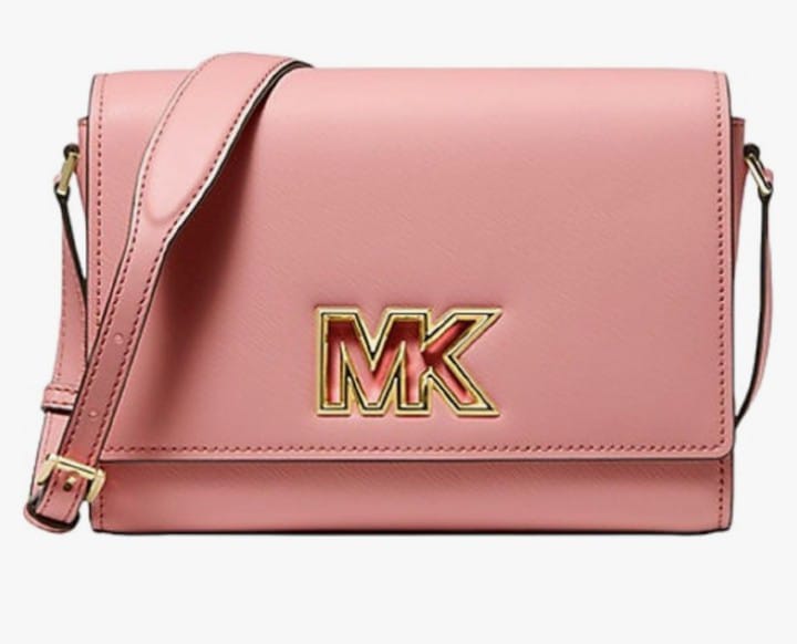 MK Mini Medium Logo Messenger Bag