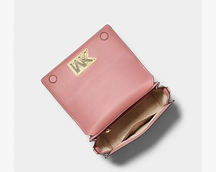 MK Mini Medium Logo Messenger Bag