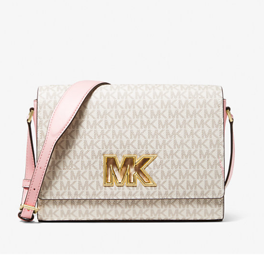 MK Mini Medium Logo Messenger Bag