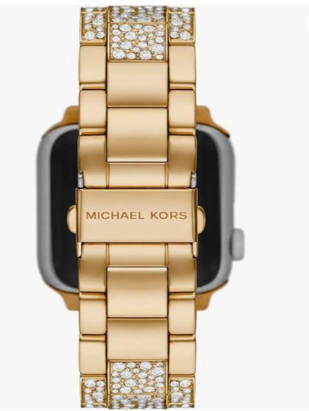 Pavé Two-Tone and Gold tone  Strap For Apple Watch®