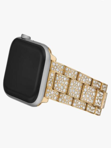Pavé Two-Tone and Gold tone  Strap For Apple Watch®