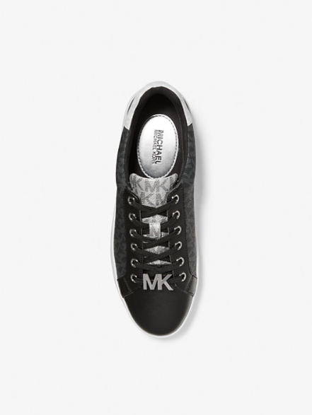 Poppy Color-Block Logo Sneaker