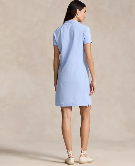 Ralph Lauren Polo Cotton Mesh Dress