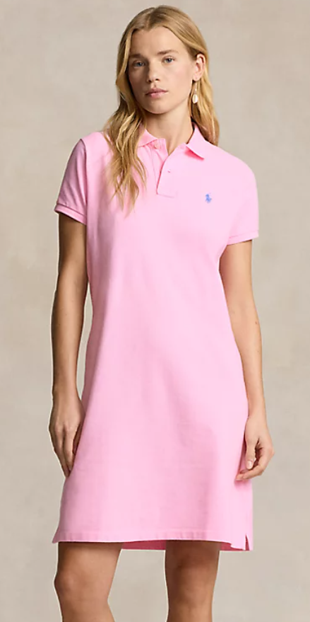 Ralph Lauren Polo Cotton Mesh Dress