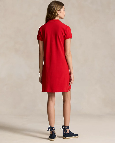 Ralph Lauren Polo Cotton Mesh Dress