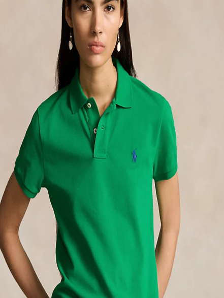 Ralph Lauren Women's Classic Fit Mesh Polo shirt