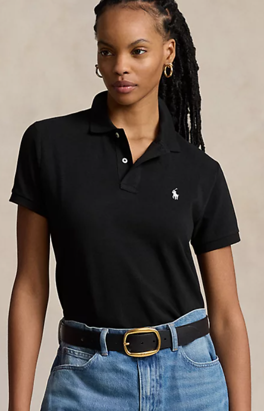 Ralph Lauren Women's Classic Fit Mesh Polo shirt