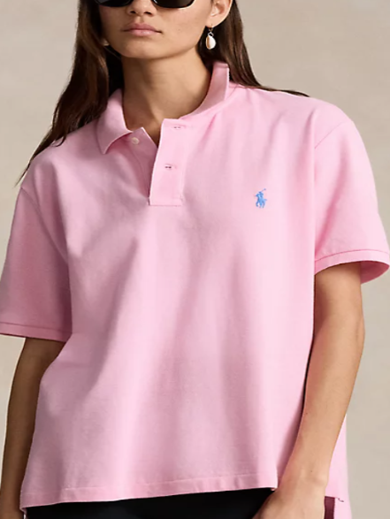 Ralph Lauren Women's Classic Fit Mesh Polo shirt