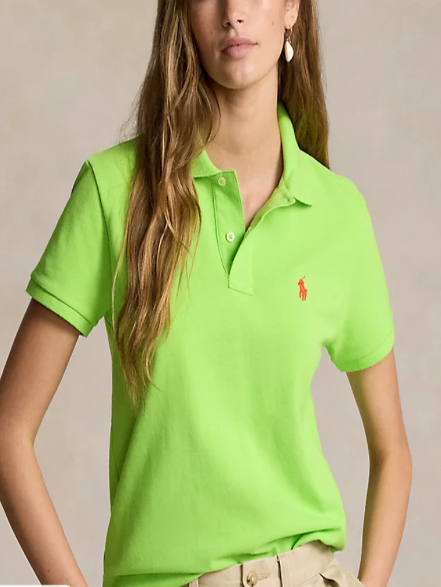 Ralph Lauren Women's Classic Fit Mesh Polo shirt