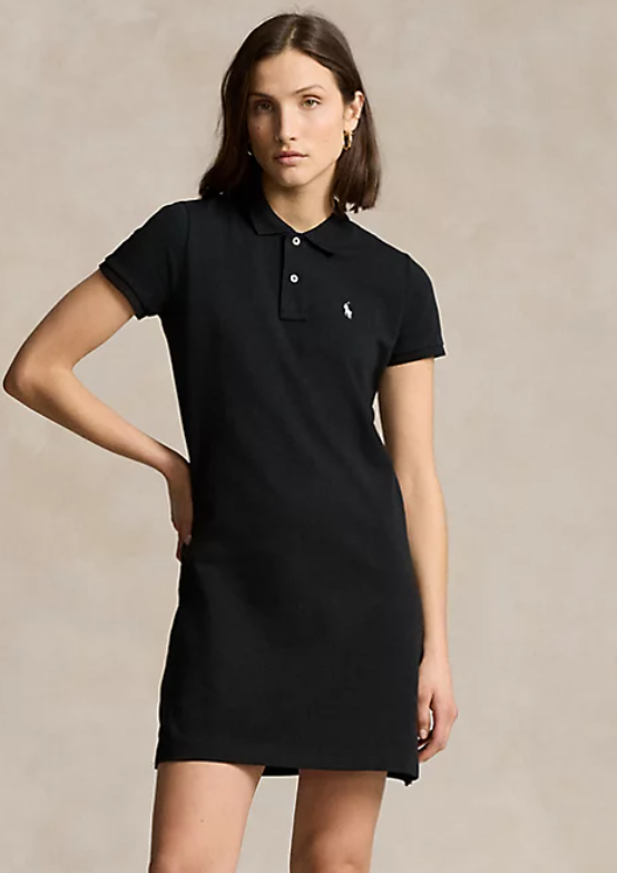 Ralph Lauren Polo Cotton Mesh Dress