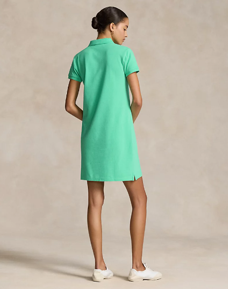 Ralph Lauren Polo Cotton Mesh Dress