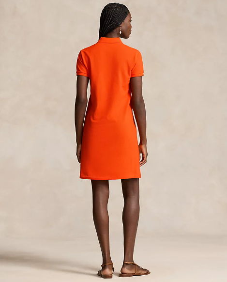 Ralph Lauren Polo Cotton Mesh Dress