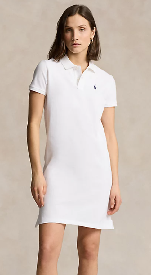 Ralph Lauren Polo Cotton Mesh Dress