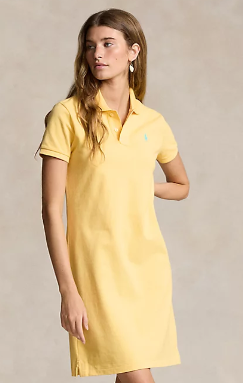 Ralph Lauren Polo Cotton Mesh Dress