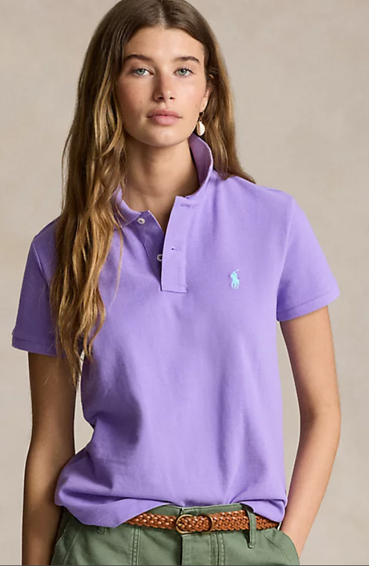 Ralph Lauren Women's Classic Fit Mesh Polo shirt