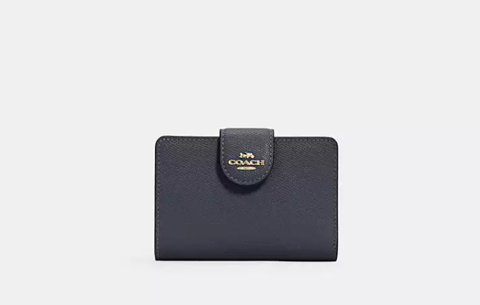 Medium Corner Zip Wallet   I   COACH